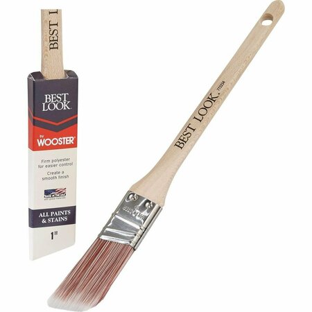 BEST LOOK By Wooster 1 In. Thin Angle Sash Paint Brush D4021-1